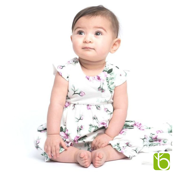 Baby top af bld bambus