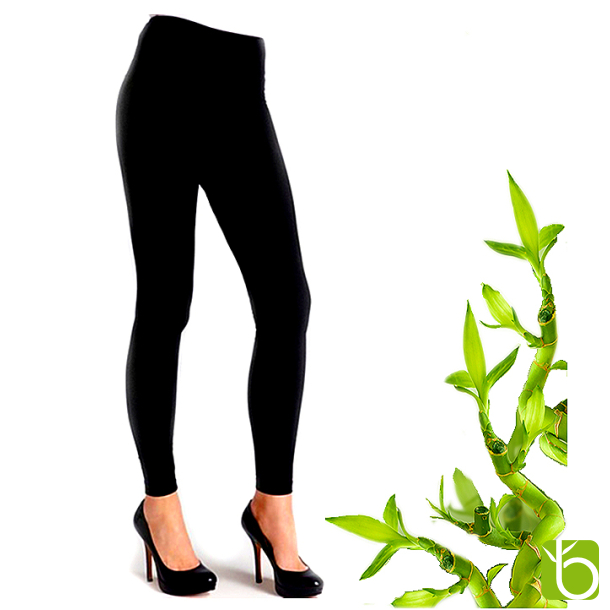 Bambusleggings - Sorte