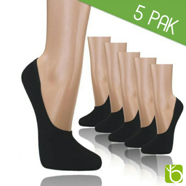 Bambus footies - 5 pak sort
