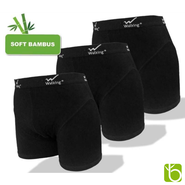 Boksershorts af bambus - 3 par